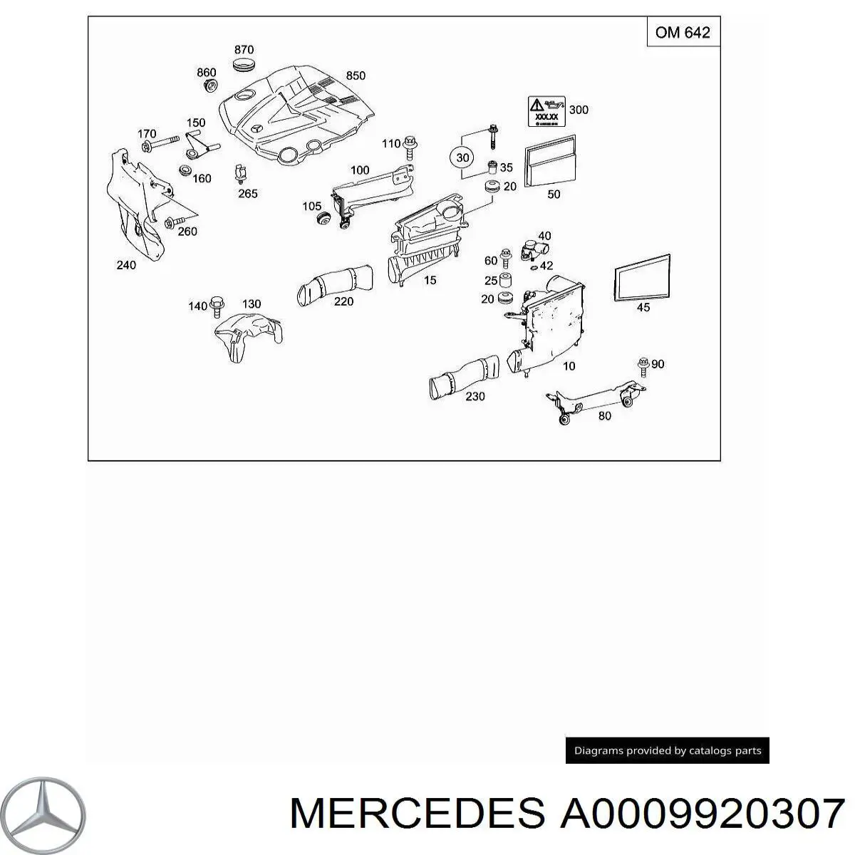  Mercedes A0009920307 цена, от 0.94 USD