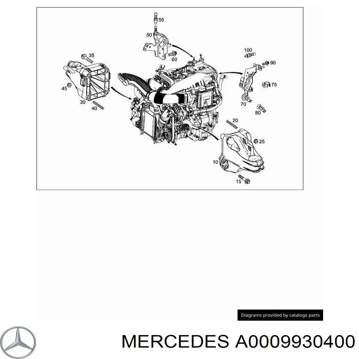 A0009930400 Mercedes 