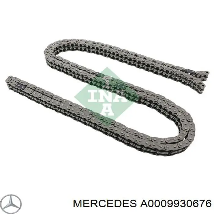 A0009930676 Mercedes cadeia do mecanismo de distribuição de gás