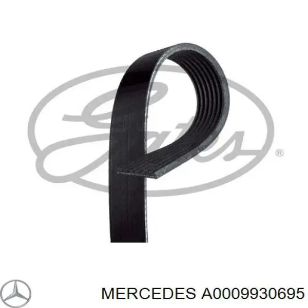 A0009930695 Mercedes ремень генератора