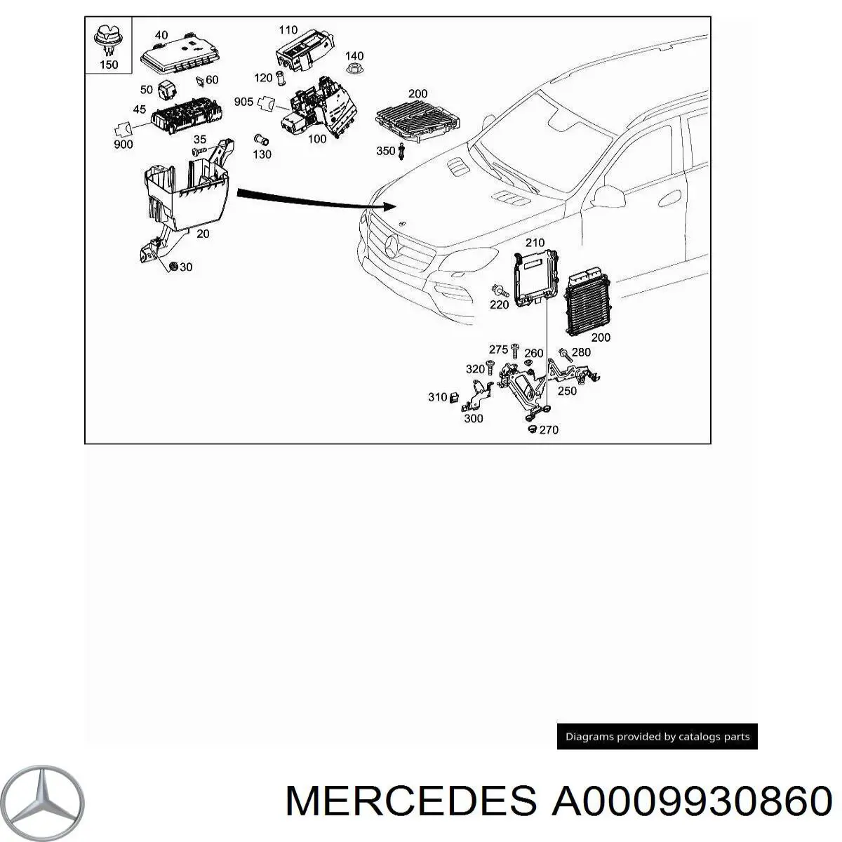  0009930860 Mercedes