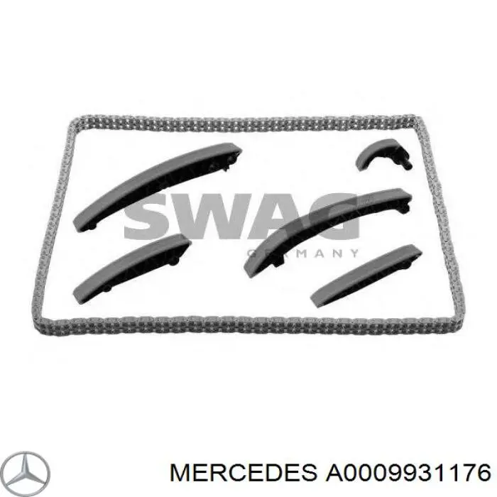 Цепь привода распредвала Mercedes A0009931176 цена, от 31.89 USD