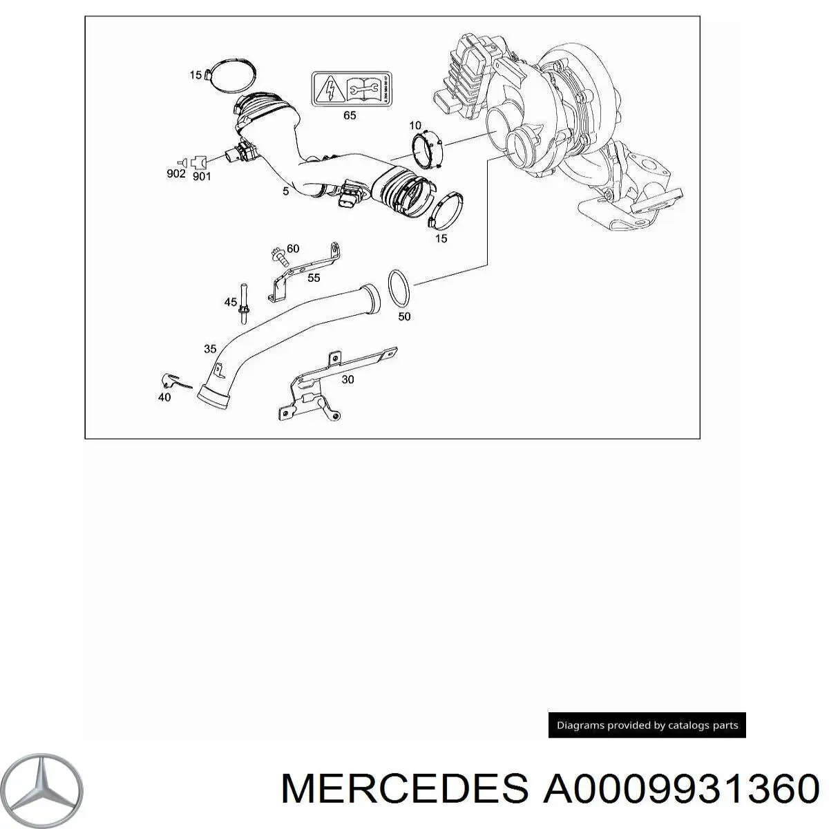  Mercedes A0009931360 цена, от 3.34 USD