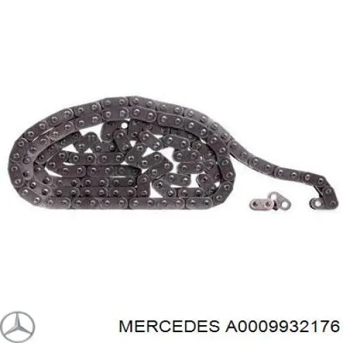 A0009932176 Mercedes cadeia do mecanismo de distribuição de gás