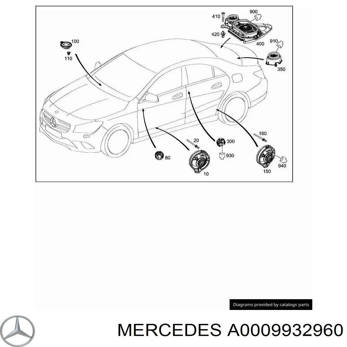  A0009932960 Mercedes