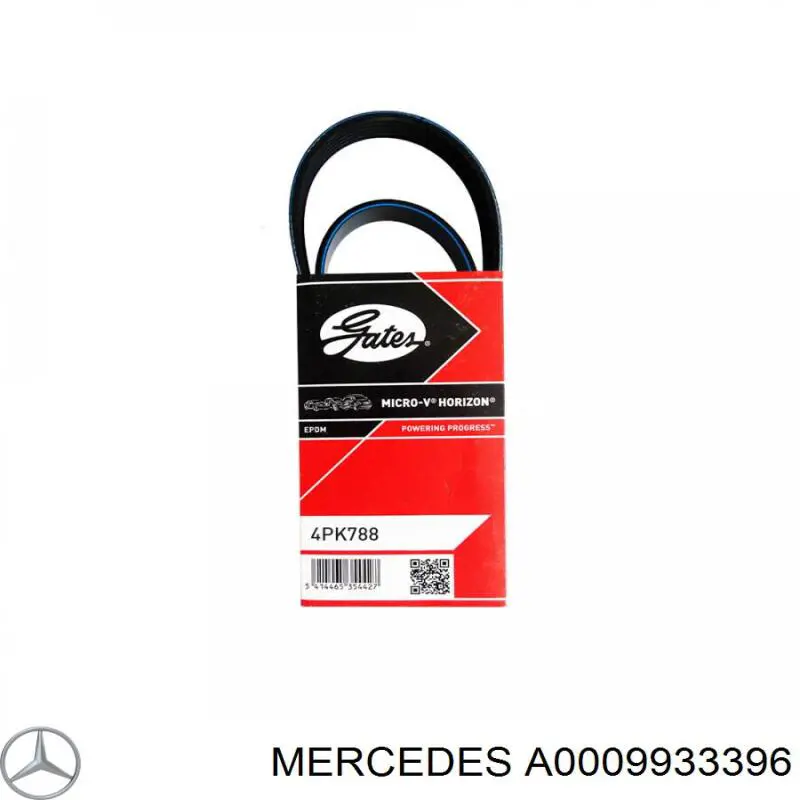 A0009933396 Mercedes ремень генератора