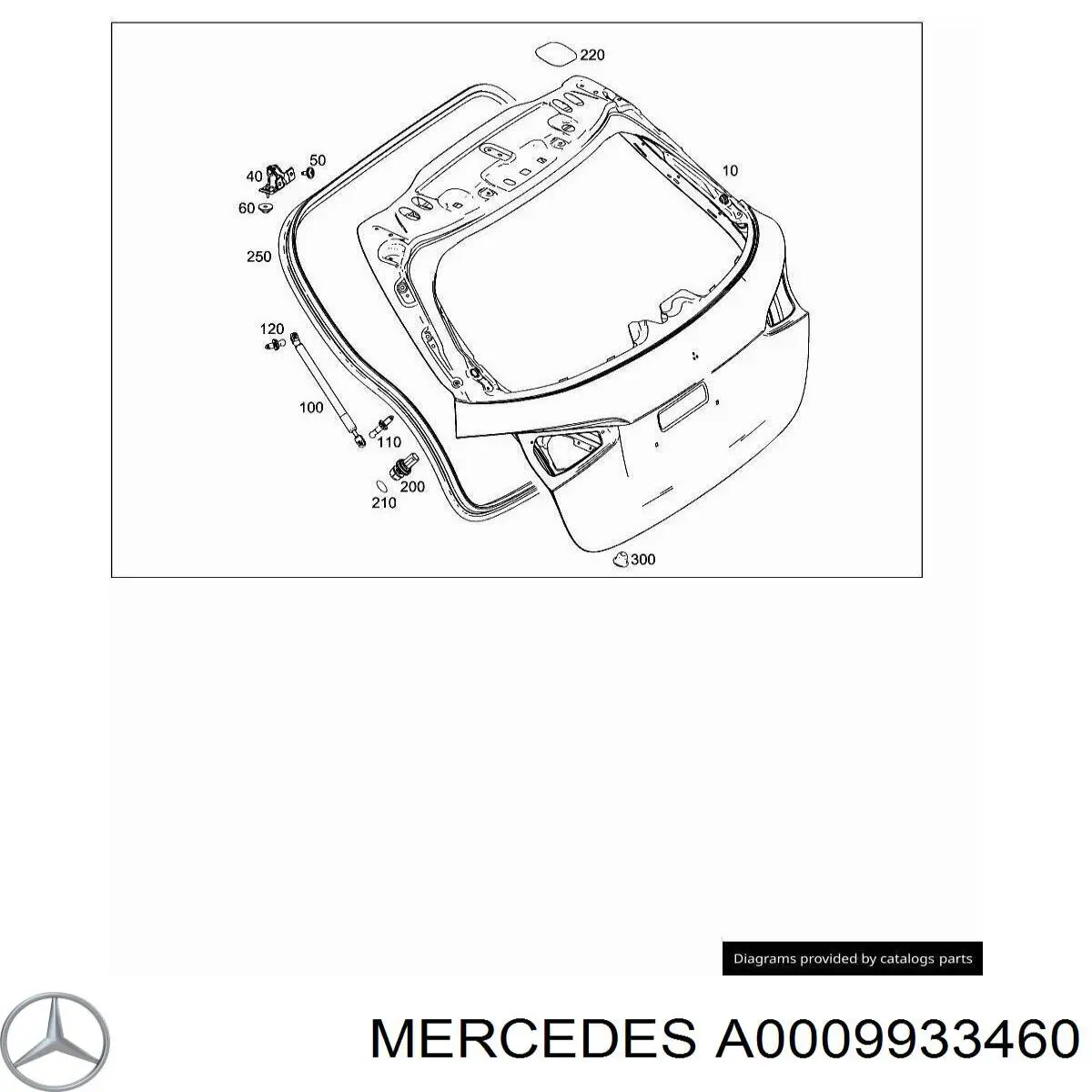 A0009933460 Mercedes 