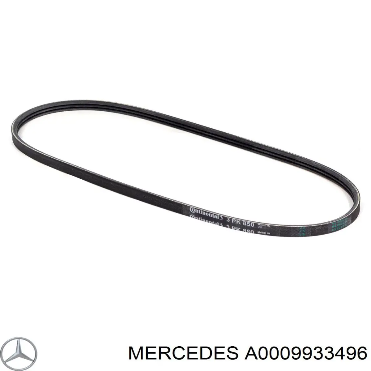 A0009933496 Mercedes ремень генератора
