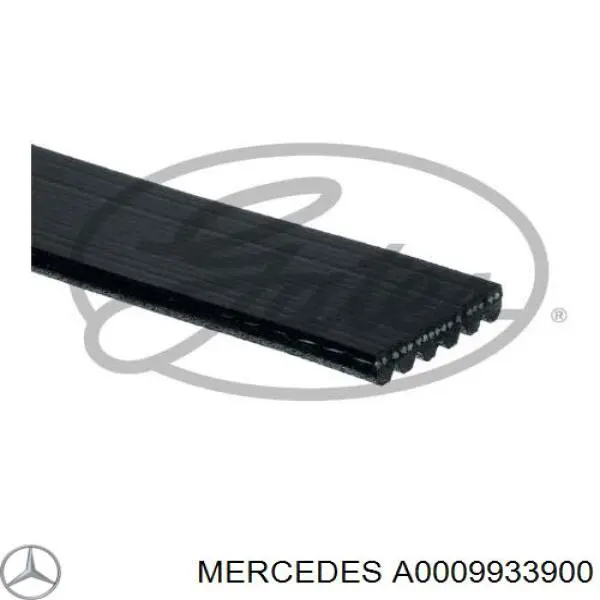 A0009933900 Mercedes correia dos conjuntos de transmissão