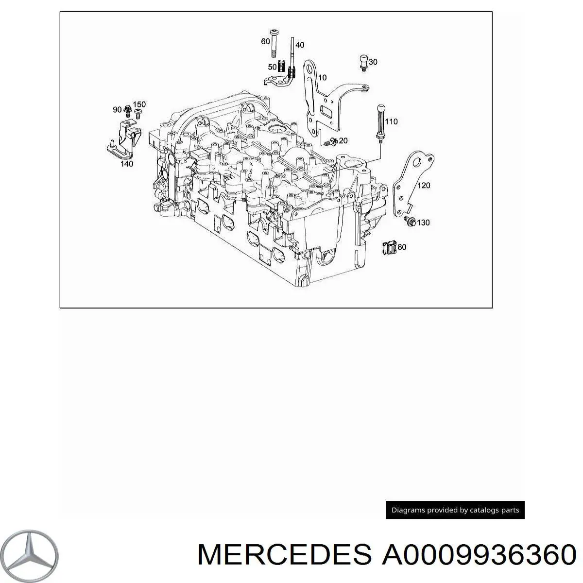 A0009936360 Mercedes 