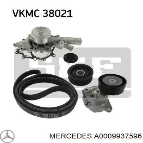 Ремень генератора A0009937596 Mercedes