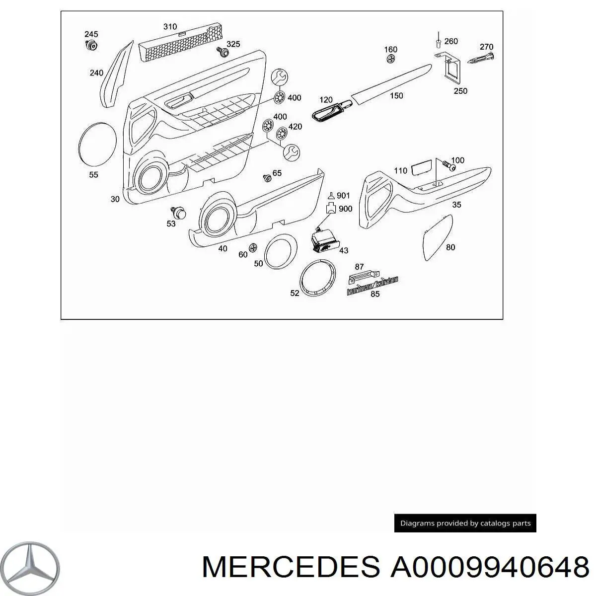 Купить A912010006000 Mercedes 