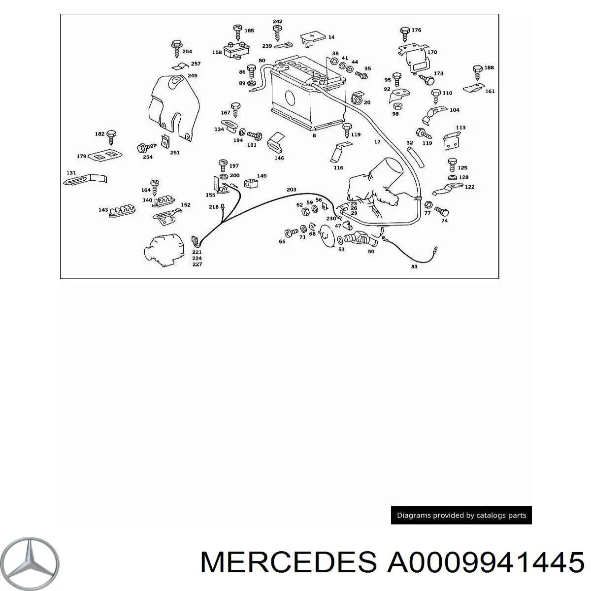  A0019949345 Mercedes
