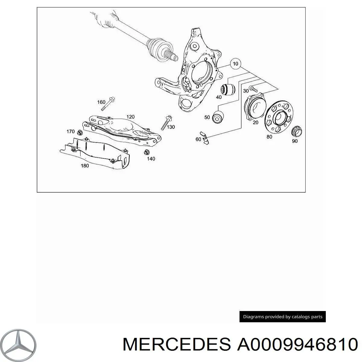 A0009946810 Mercedes 