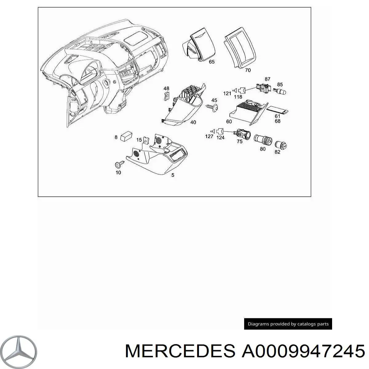  0009947245 Mercedes