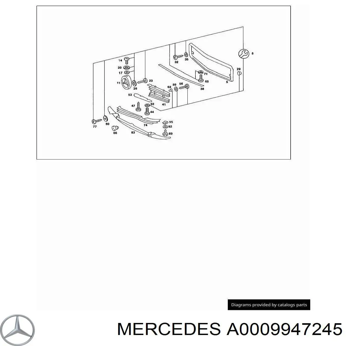  0009947245 Mercedes