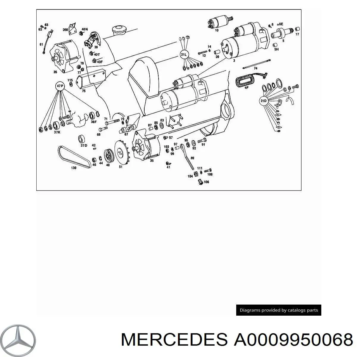  A0009950068 Mercedes