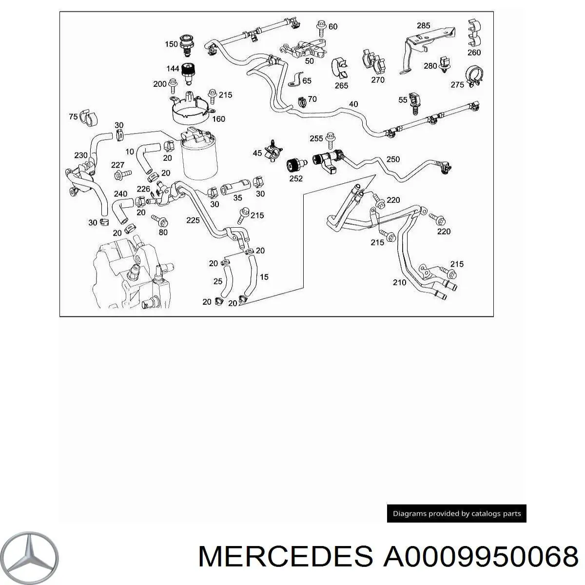  Mercedes A0019954465
