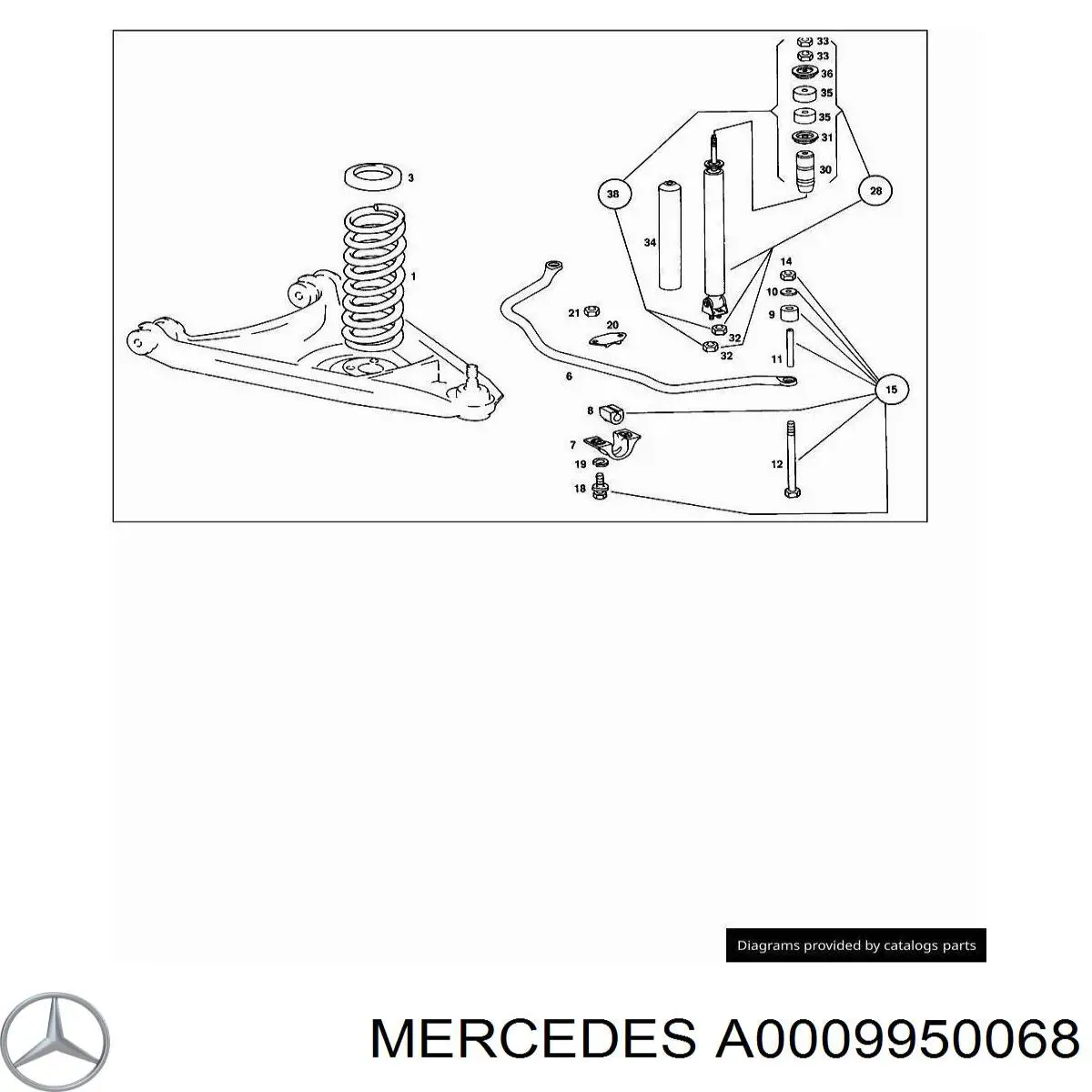  Mercedes A0079973890 цена, от 0.41 USD