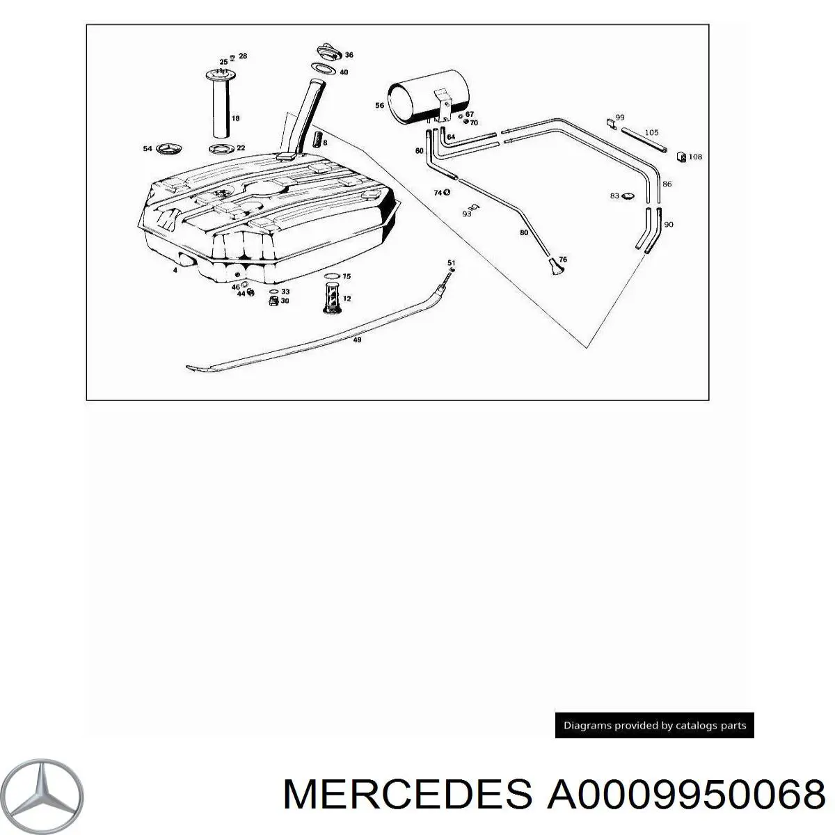  Mercedes A0019954465 цена, от 0.41 USD