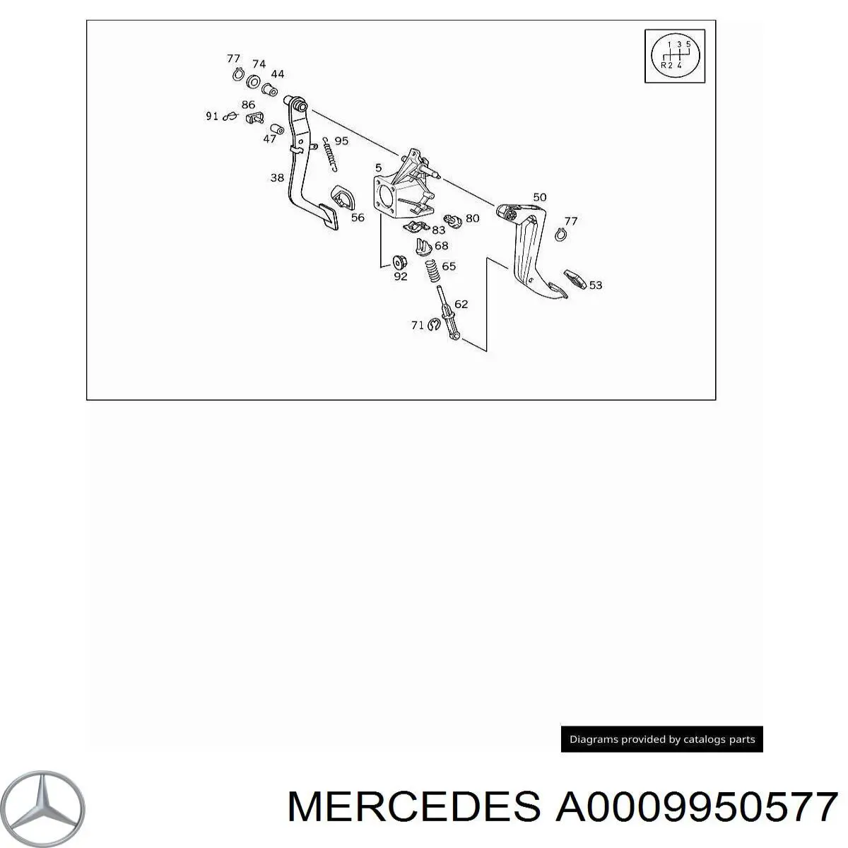  A0009954165 Mercedes