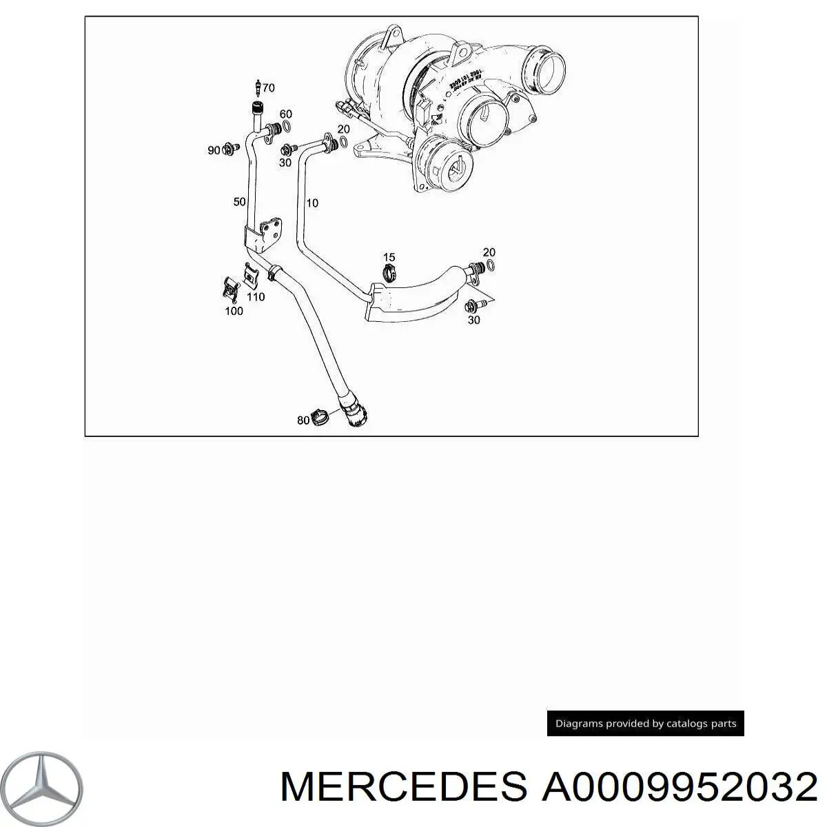  A0009952032 Mercedes