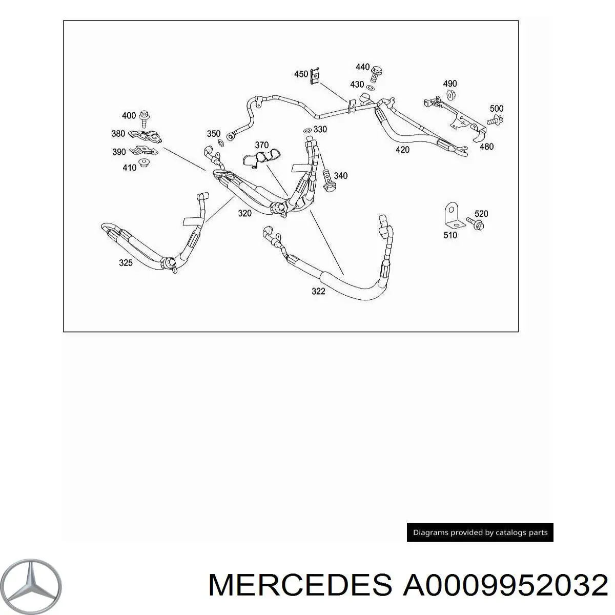 Купить A0009952032 Mercedes 