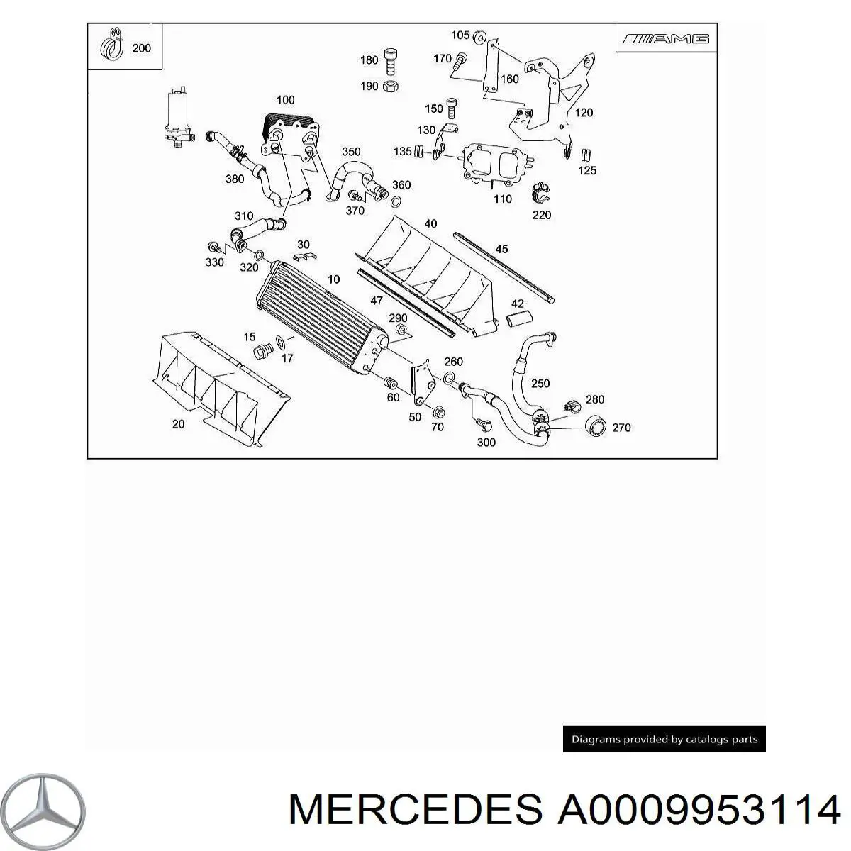 A0009953114 Mercedes 