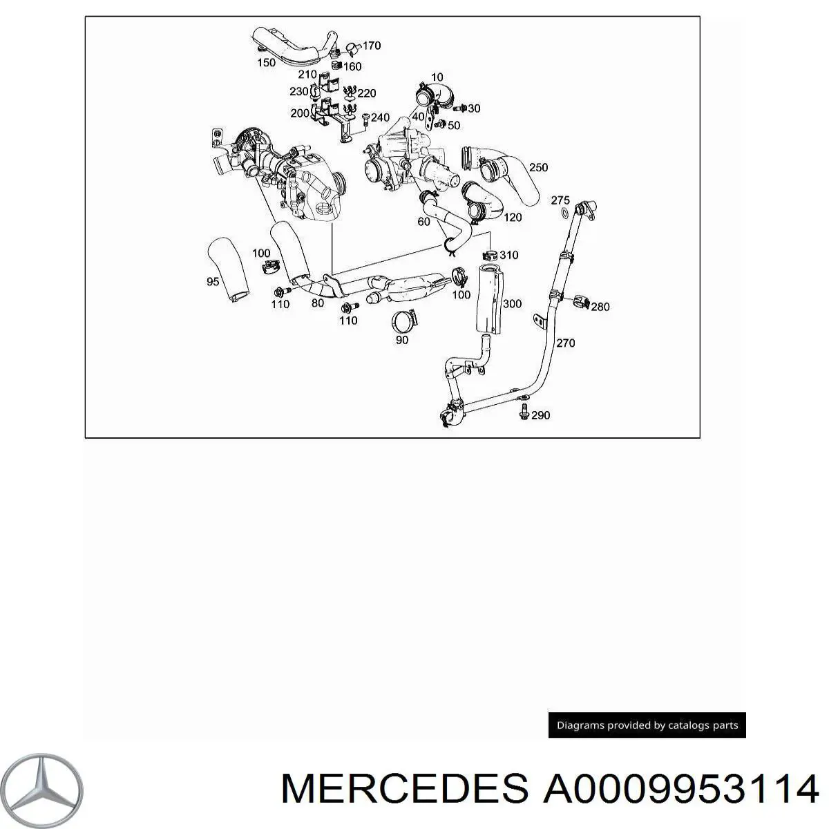 A0009953114 Mercedes