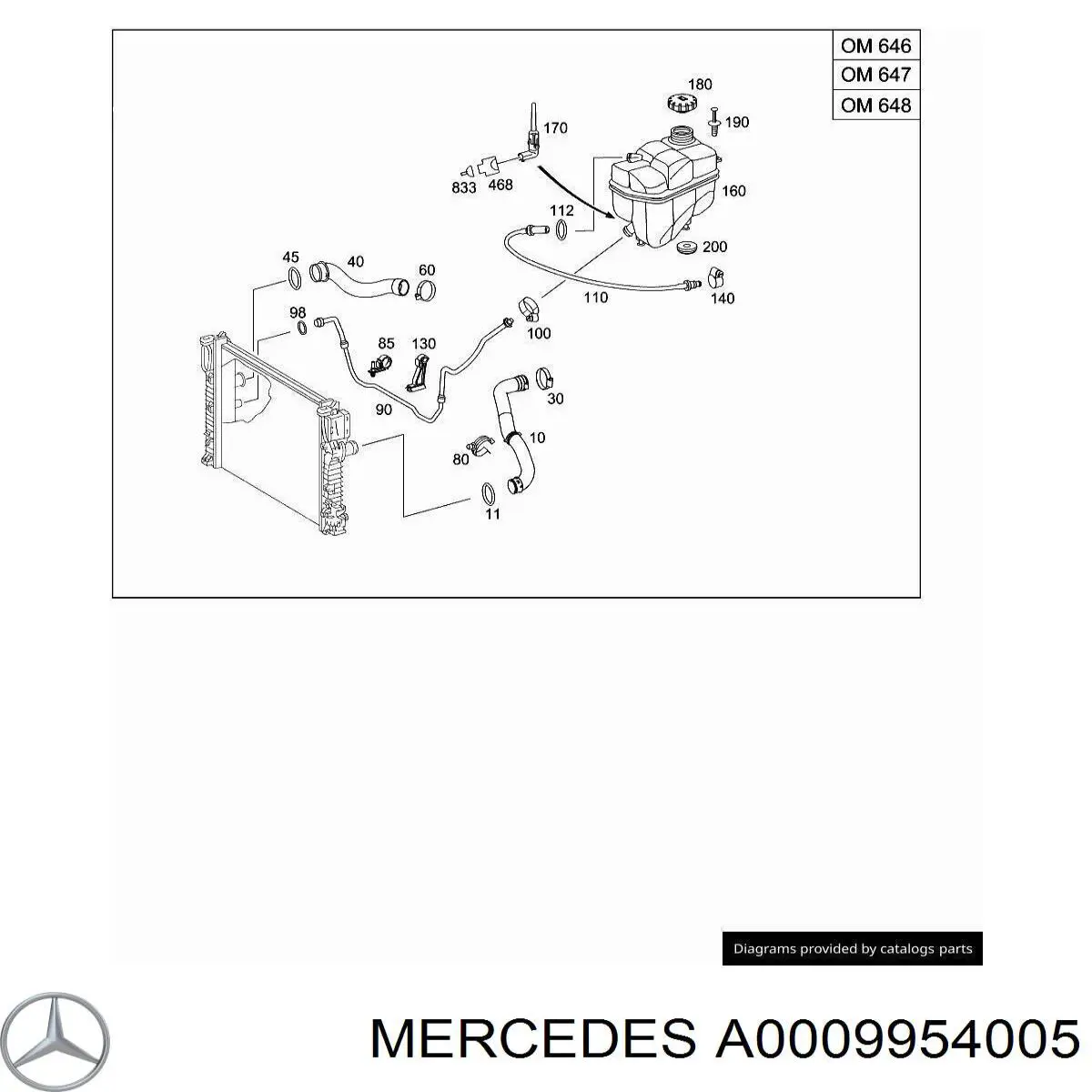  0009954005 Mercedes