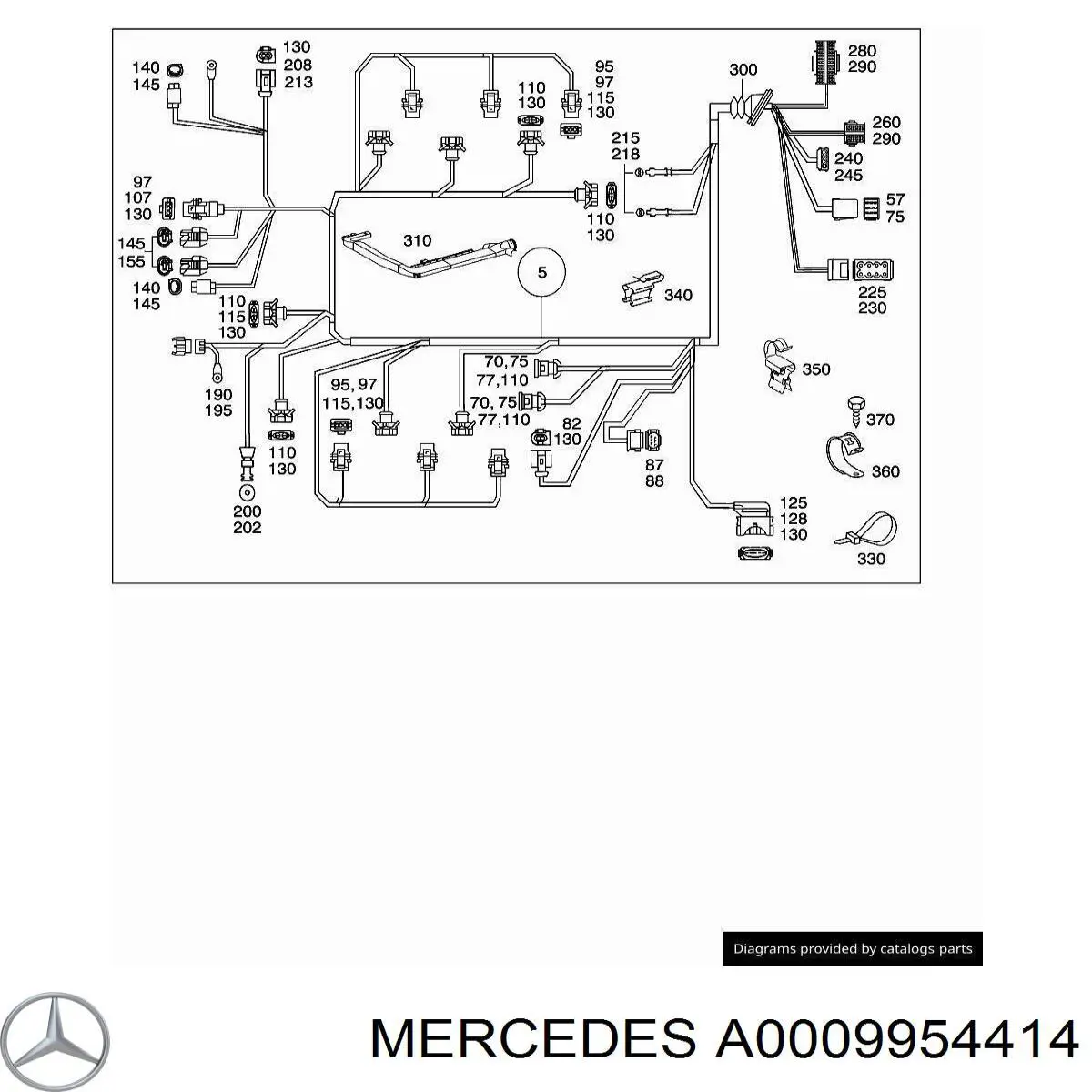 Купить A0009954414 Mercedes 