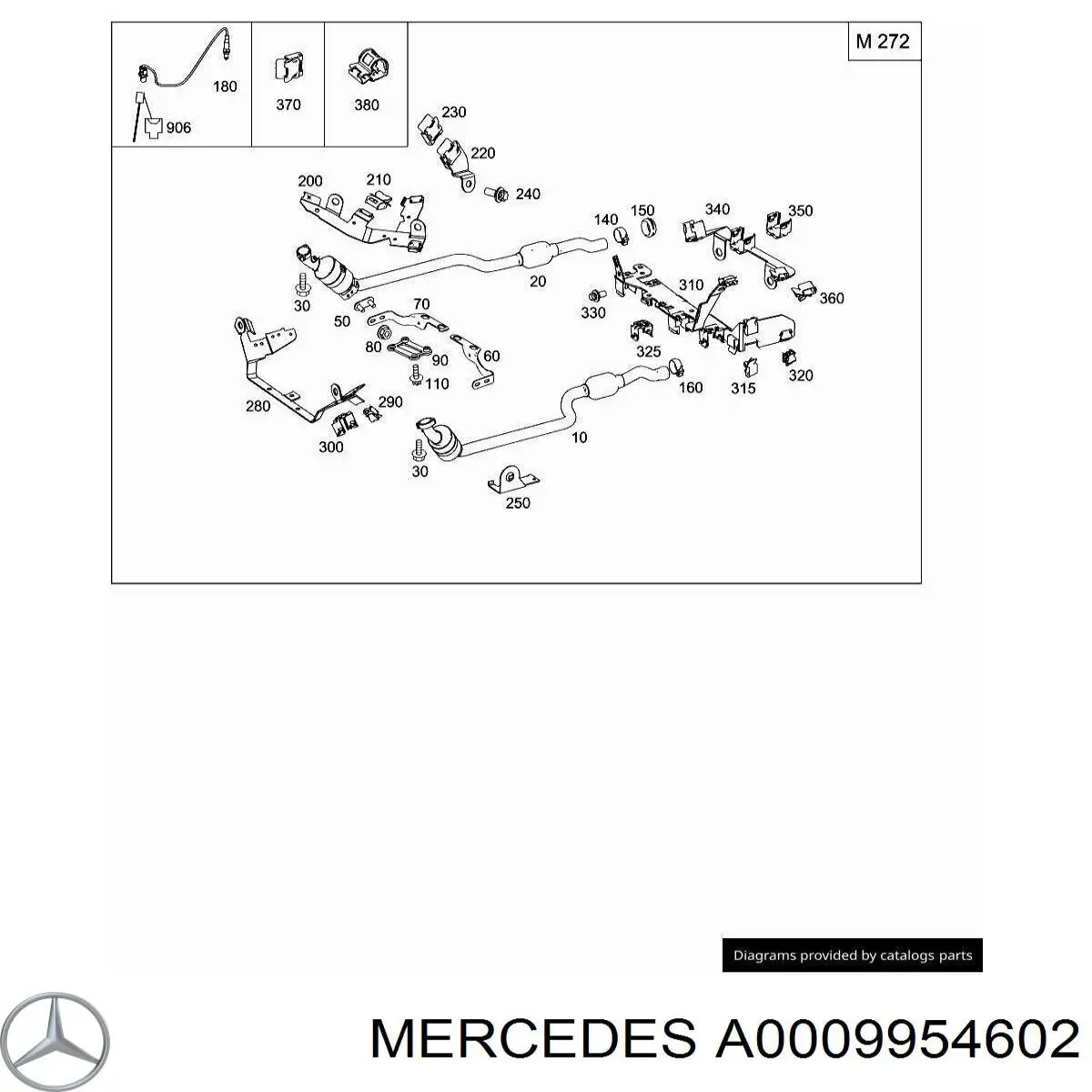 Купить A0009954602 Mercedes 