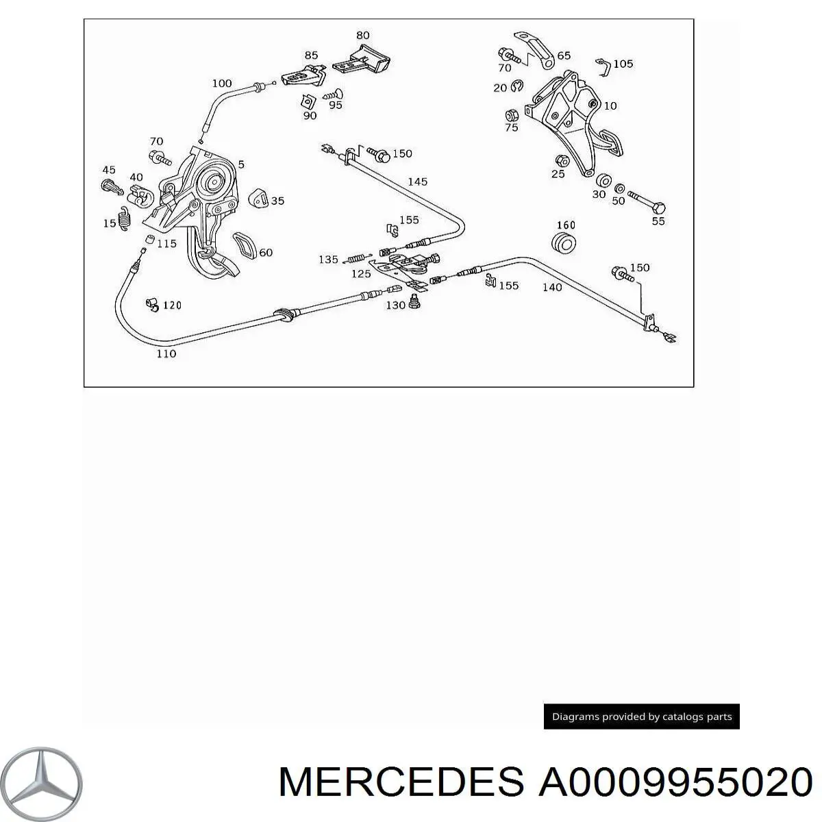  A0009955020 Mercedes