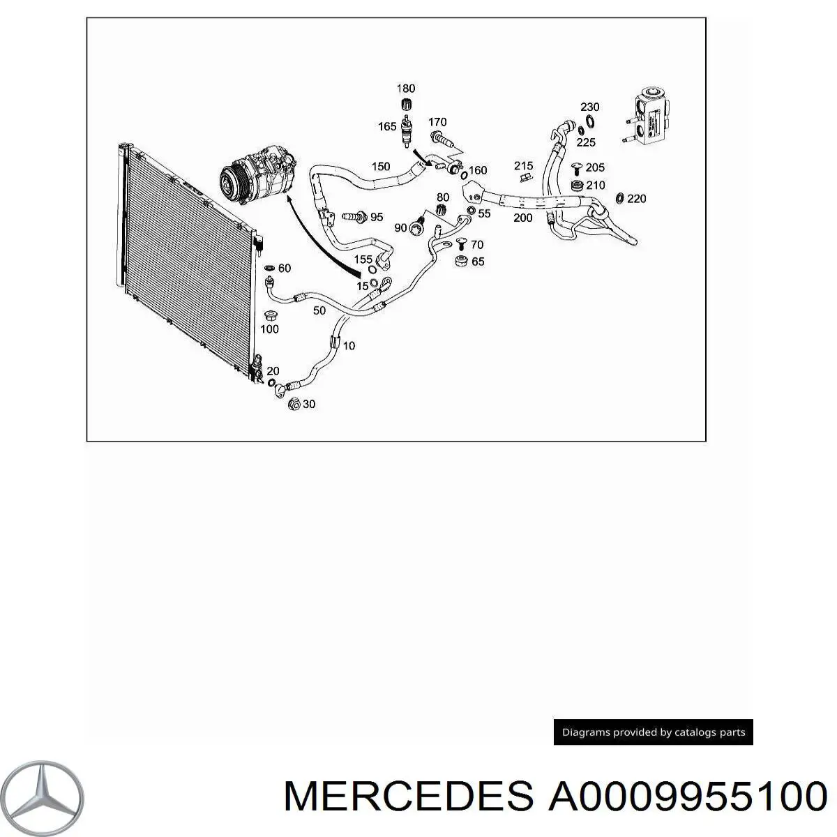  Mercedes A0019959577 цена, от 1.27 USD