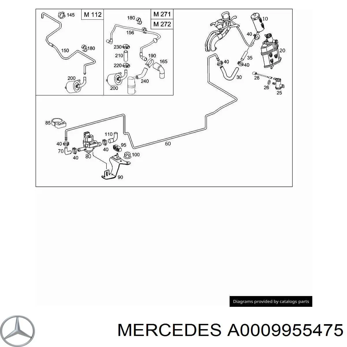  A0009955475 Mercedes