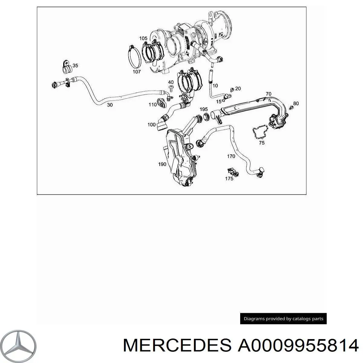  A0009955814 Mercedes