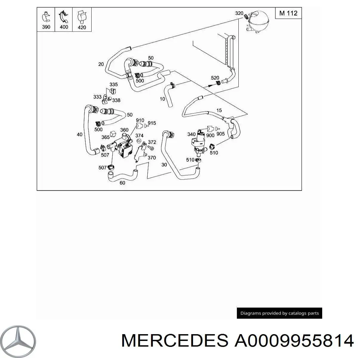 Купить A0009955814 Mercedes 