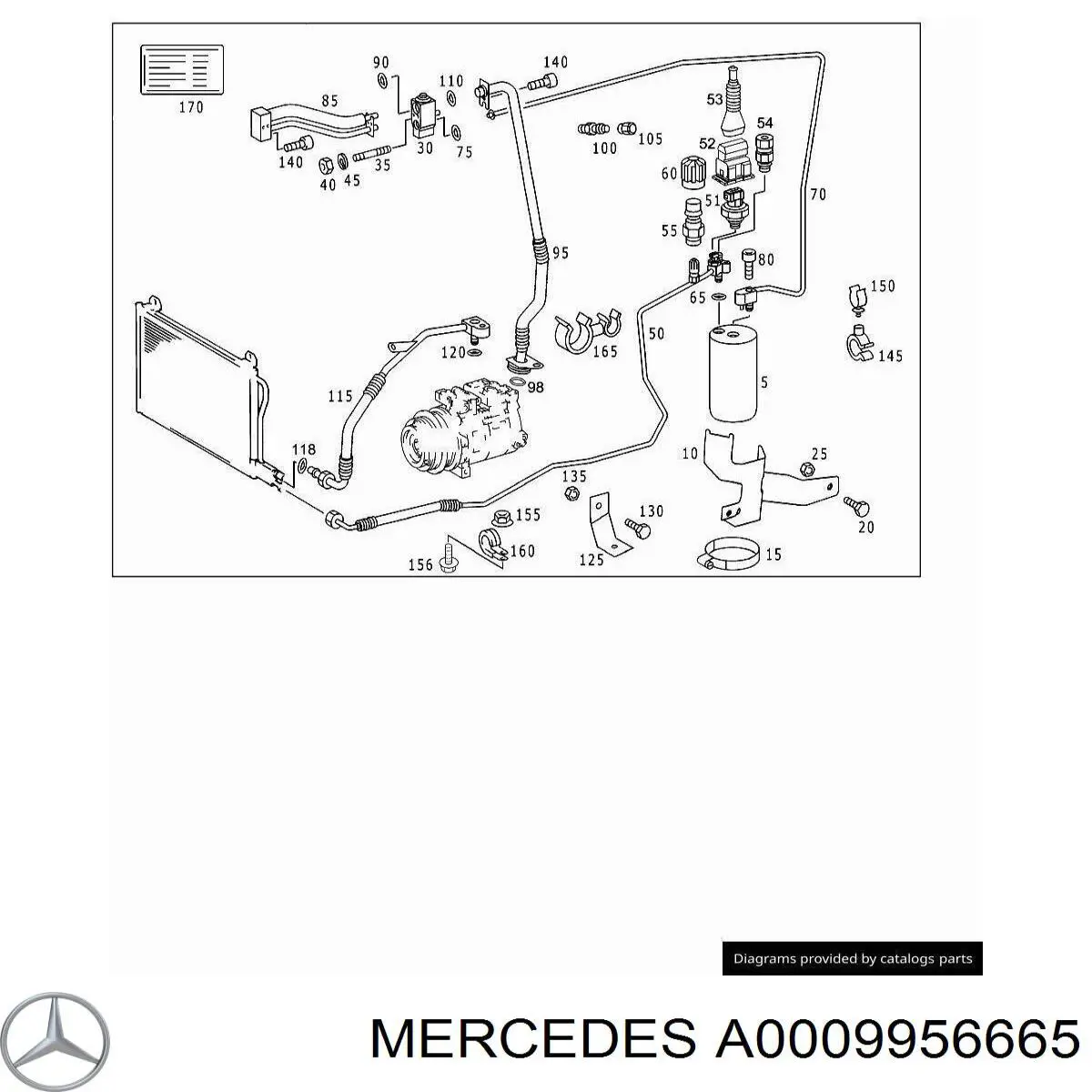  A0009956665 Mercedes