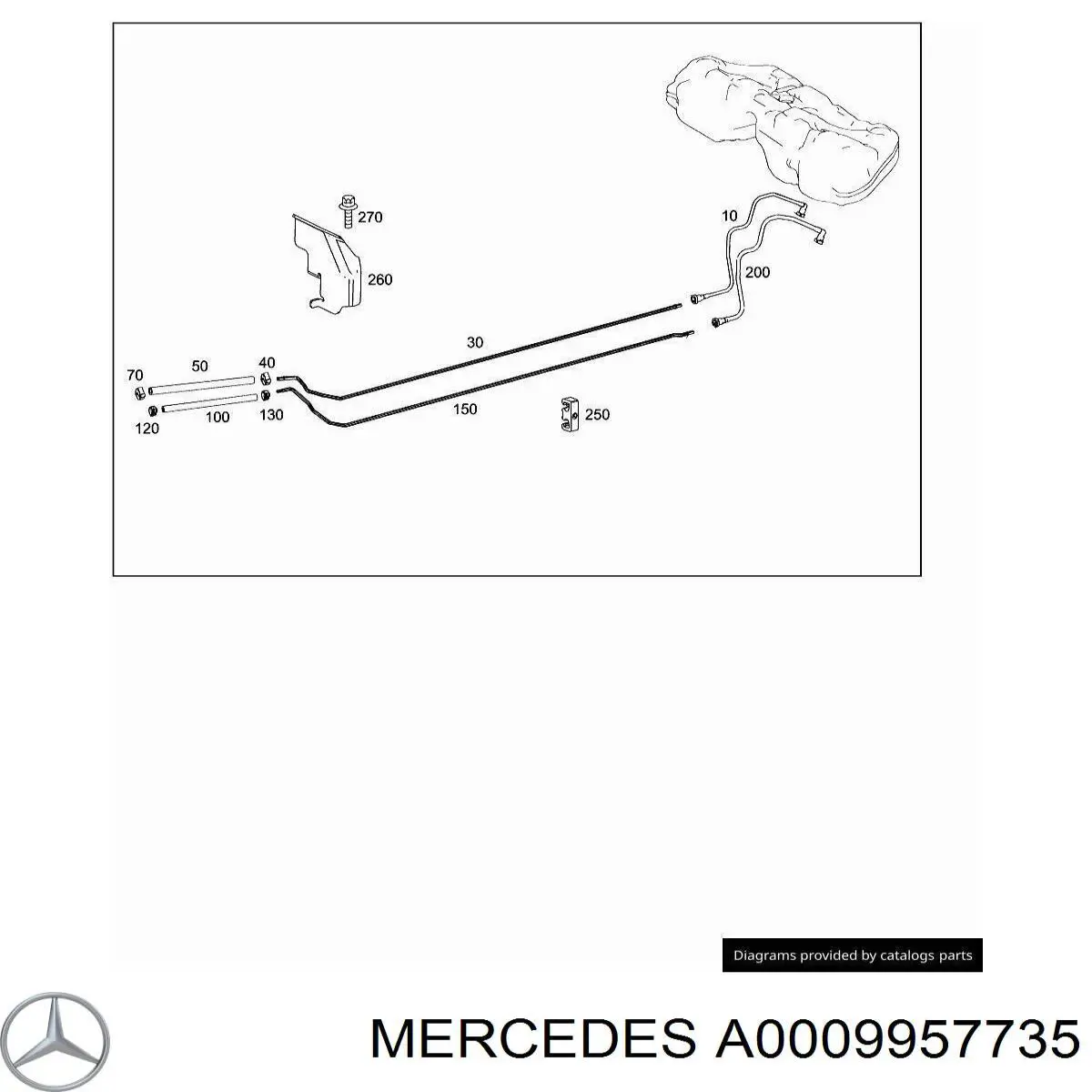 0009957735 Mercedes 
