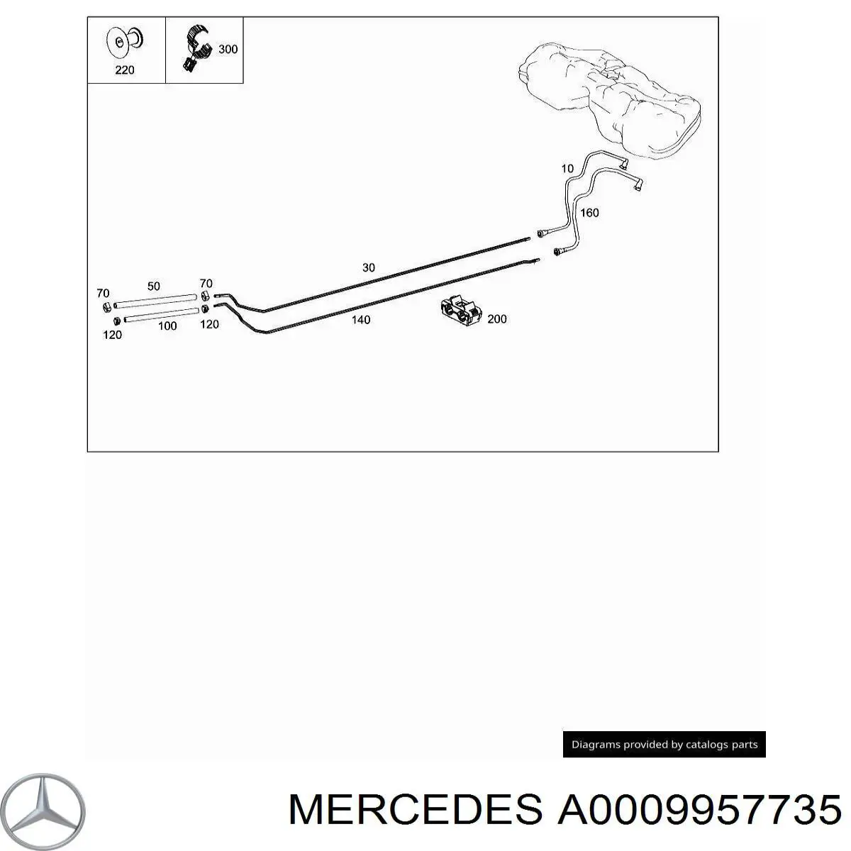  Mercedes 0009957735 цена, от 1.30 USD