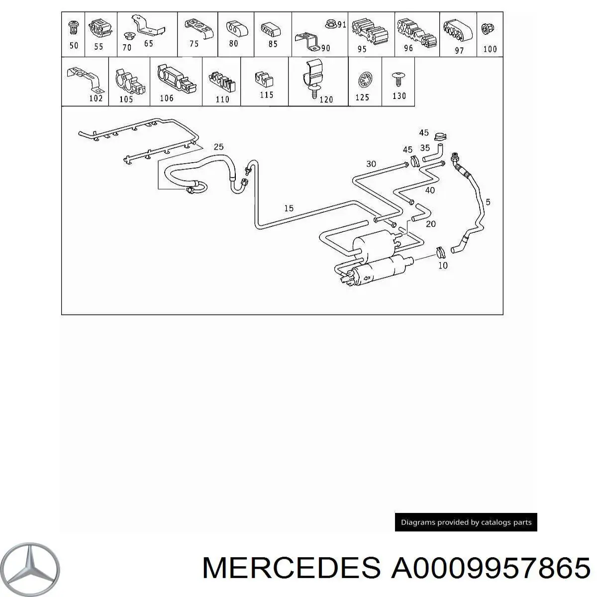 0009957865 Mercedes 