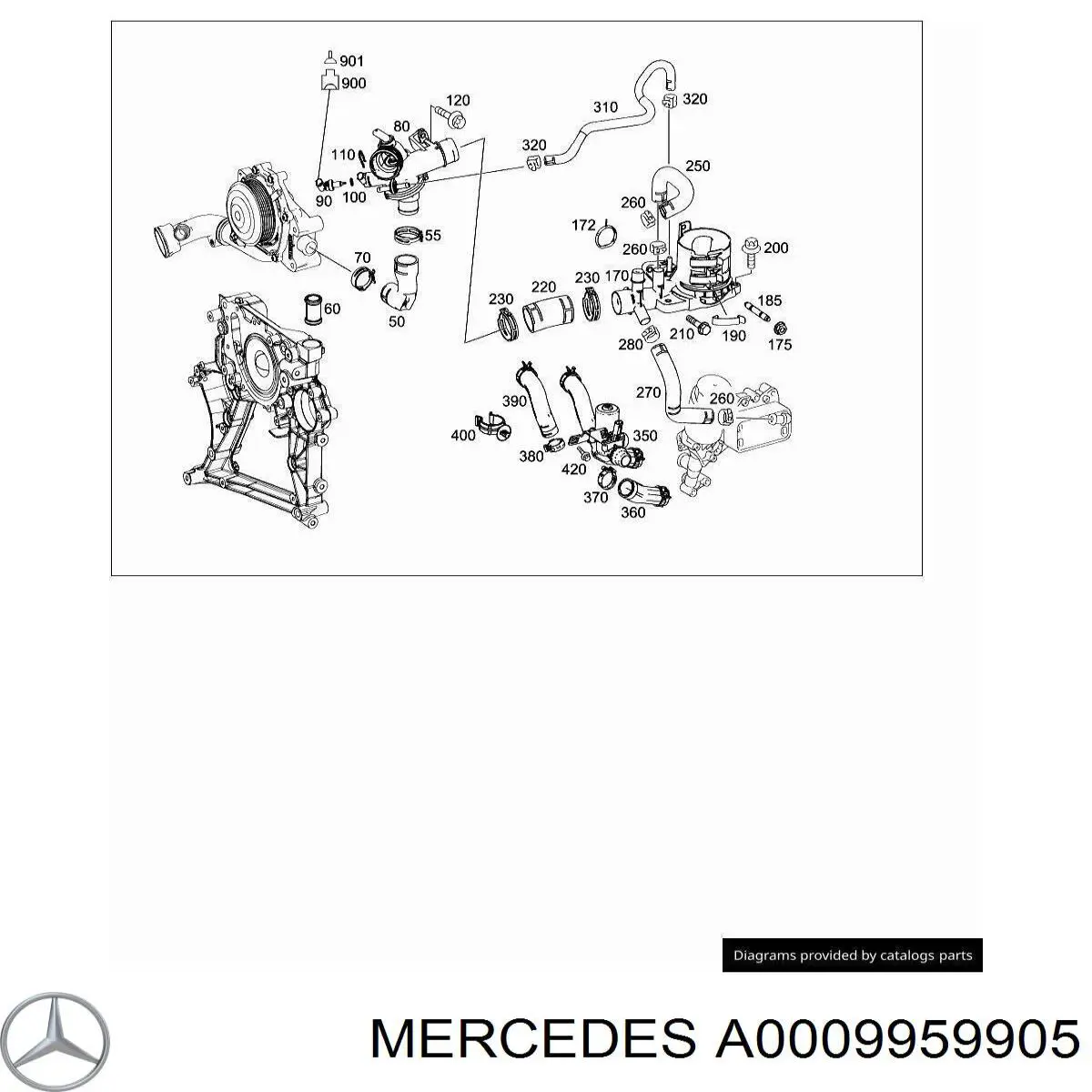  Mercedes A0009959905 цена, от 5.77 USD