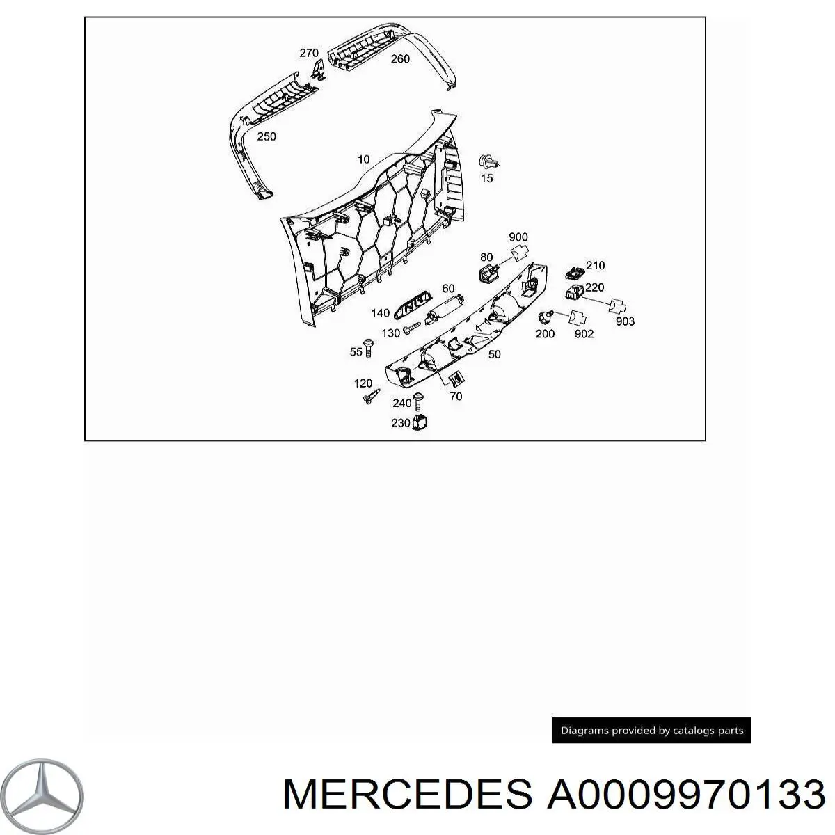  Mercedes A0009970133 цена, от 3.81 USD