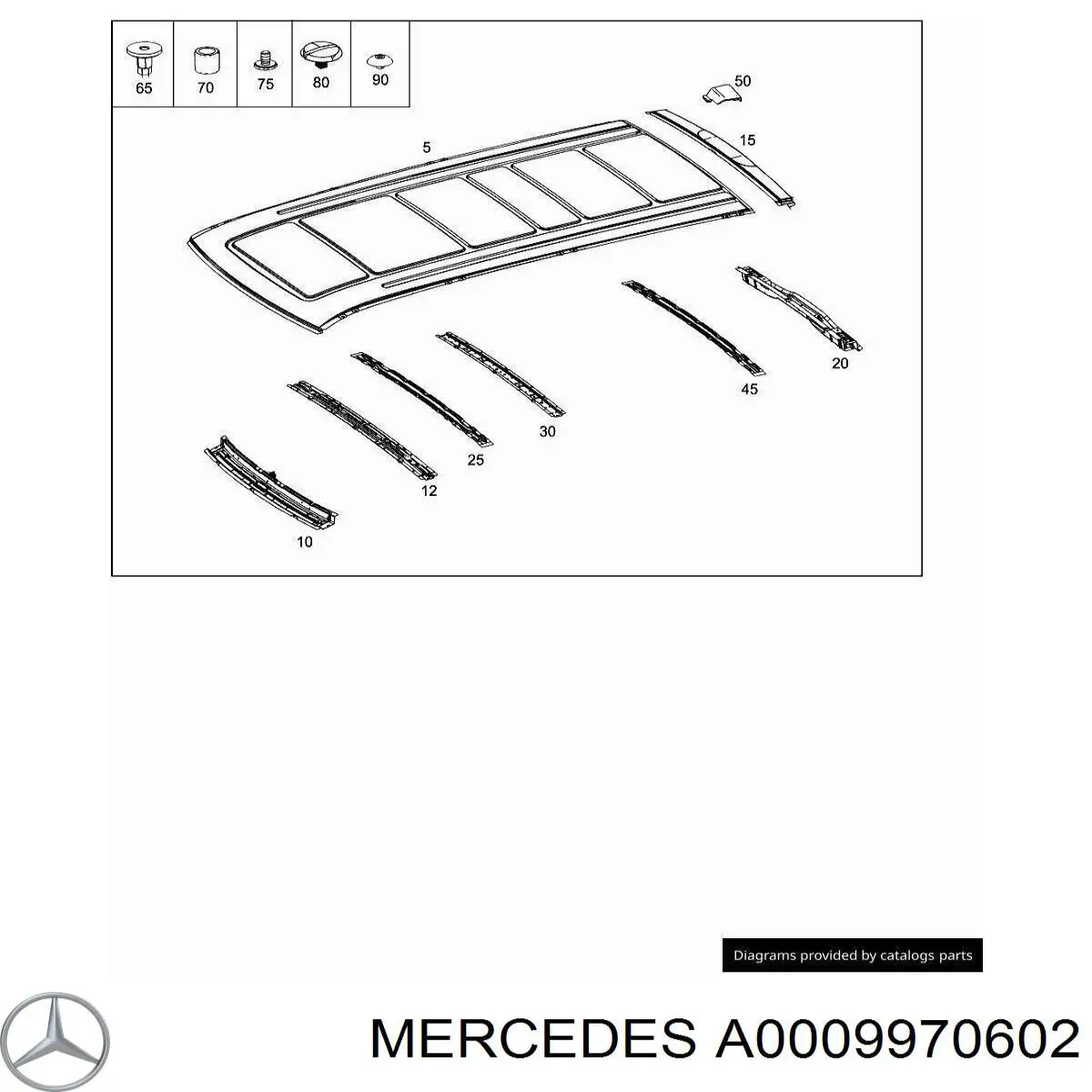 A0009970602 Mercedes 