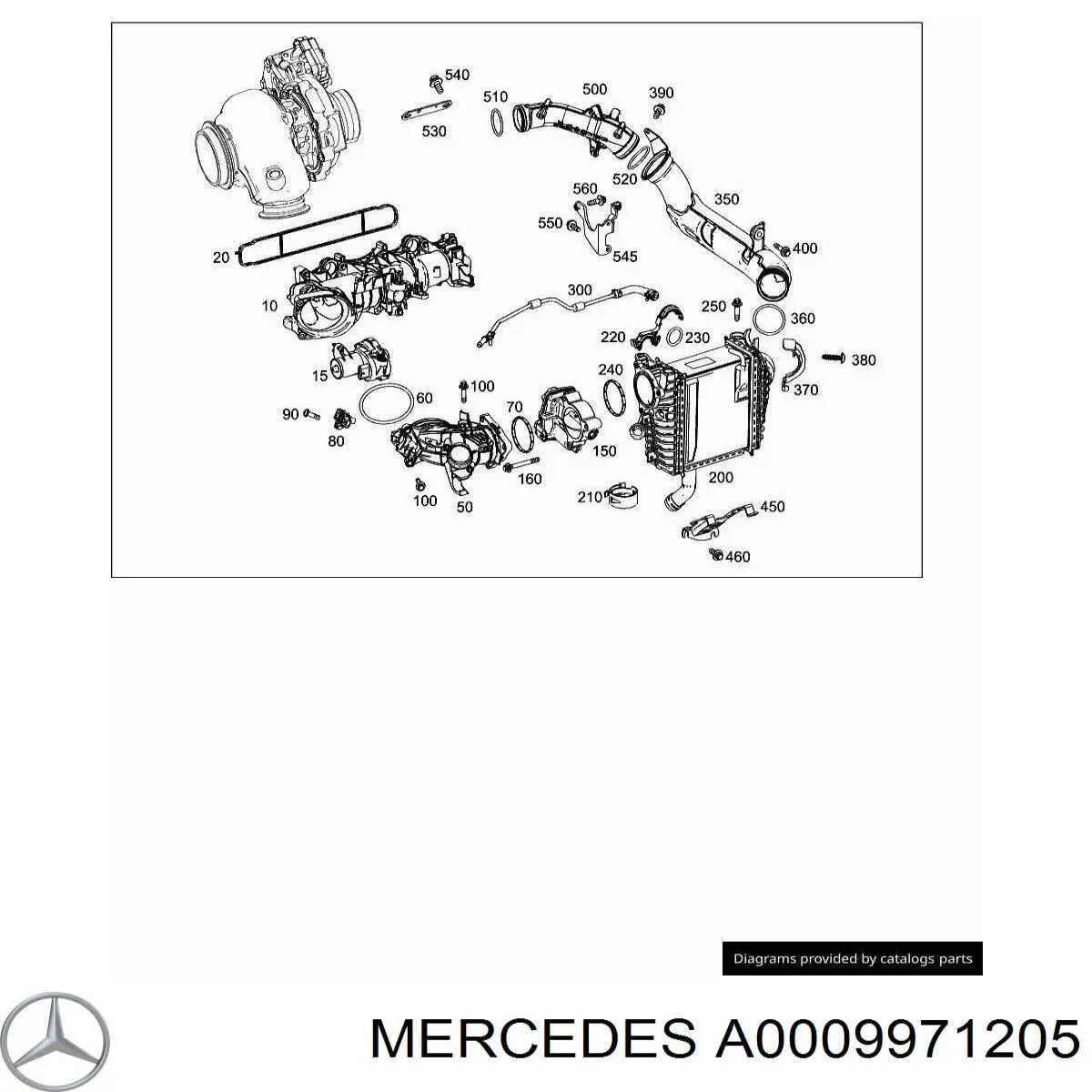  0009971205 Mercedes