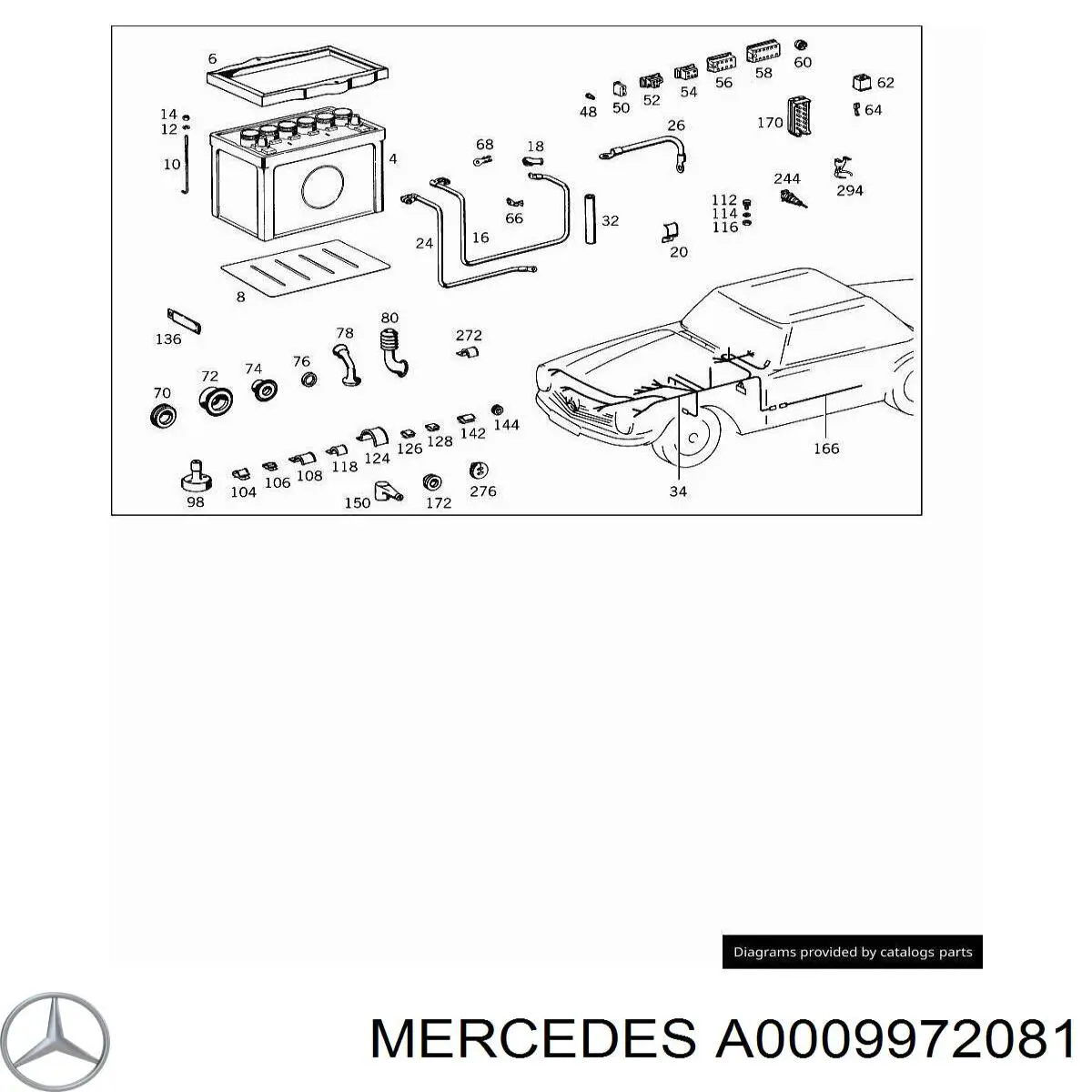  Mercedes A0009972081