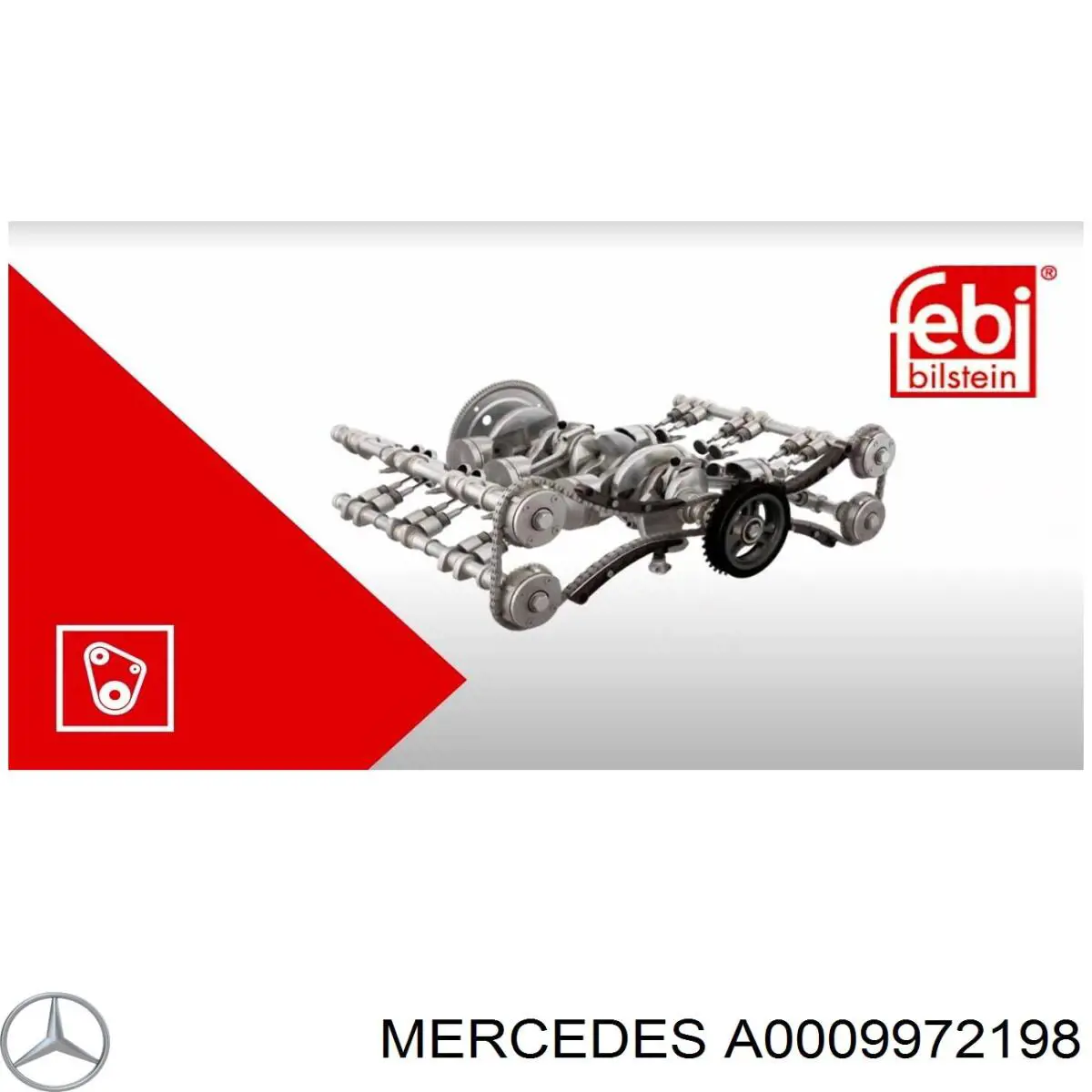Замок цепи Mercedes A0009972198 цена, от 4.73 USD