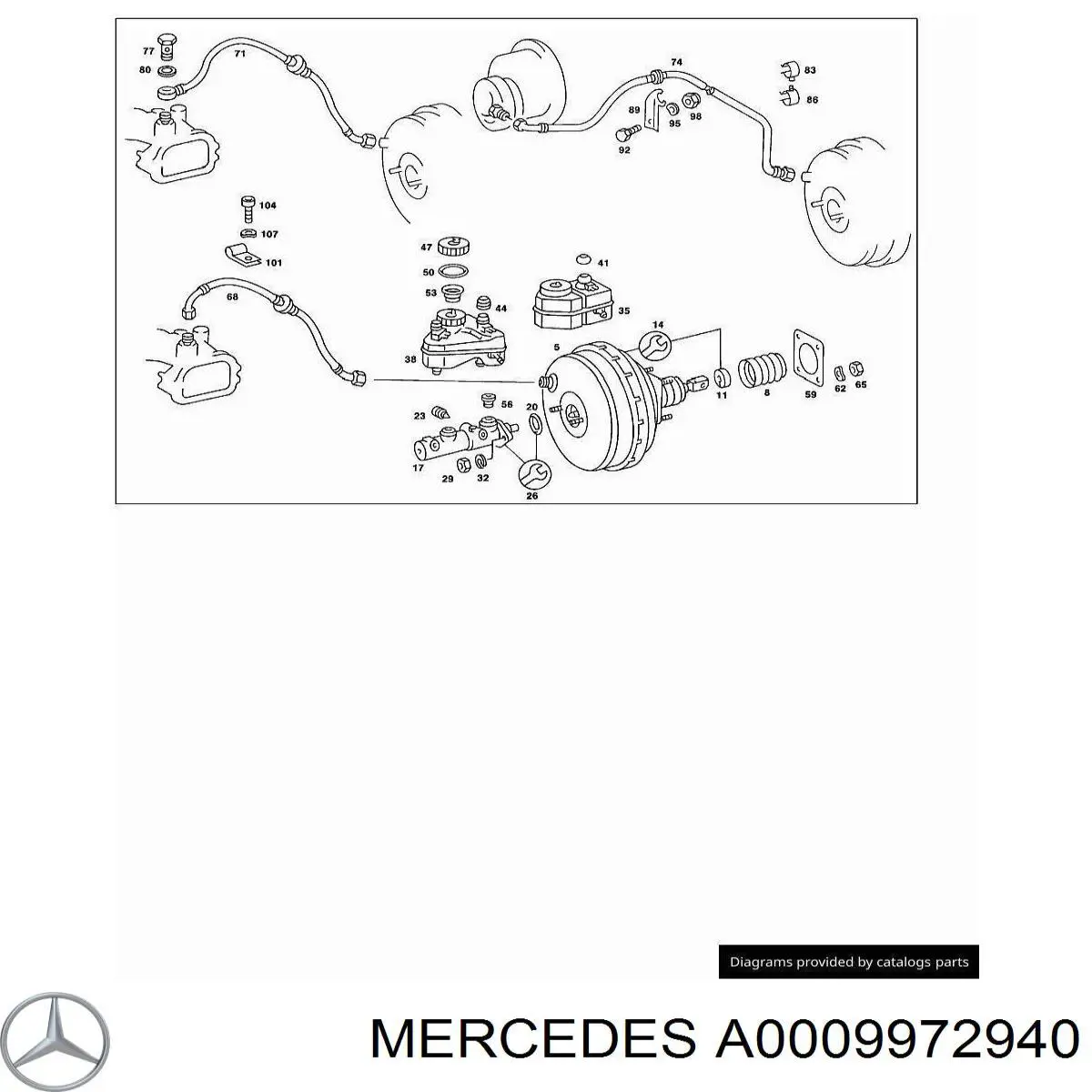  Mercedes A0009972940 цена, от 4.99 USD