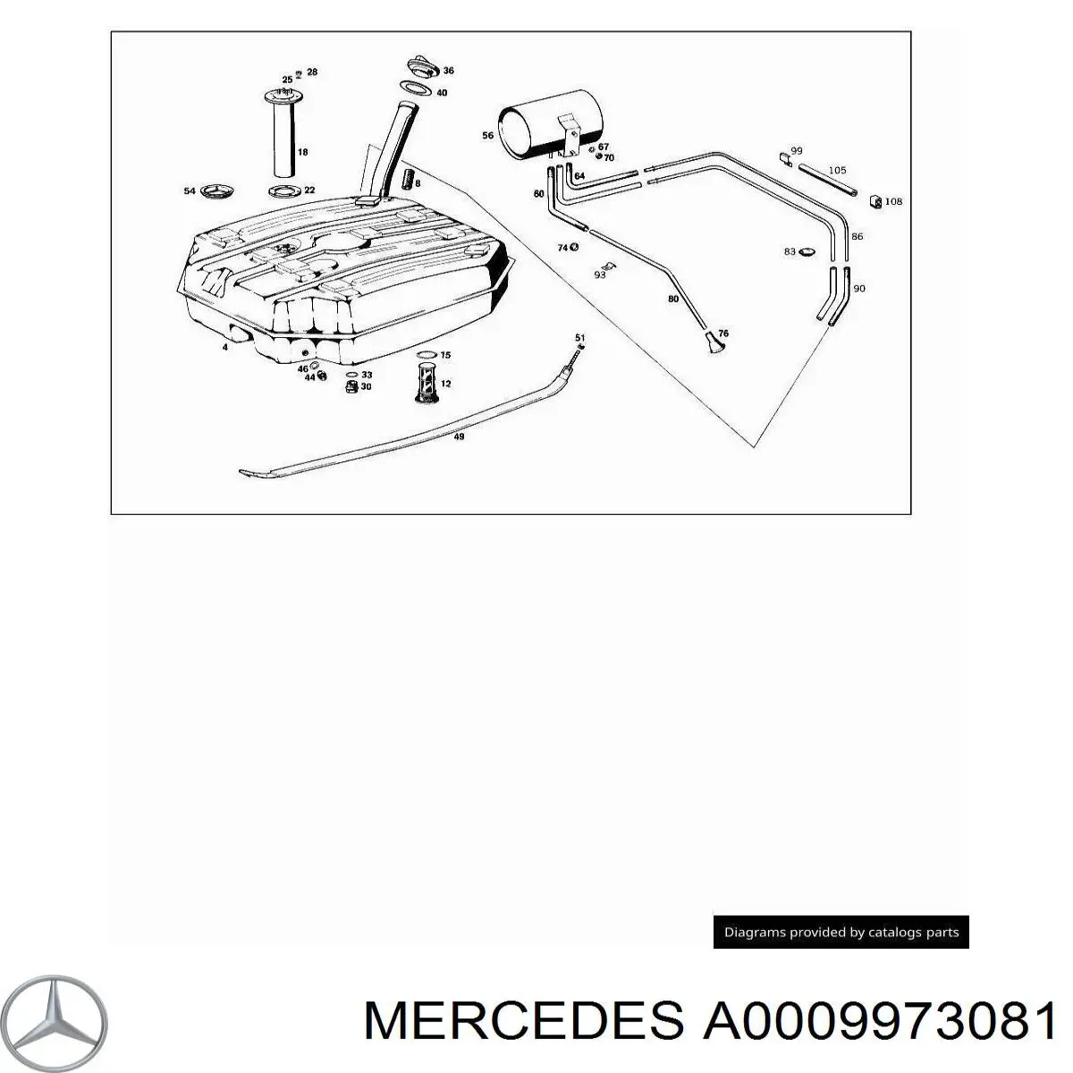  A0009973081 Mercedes