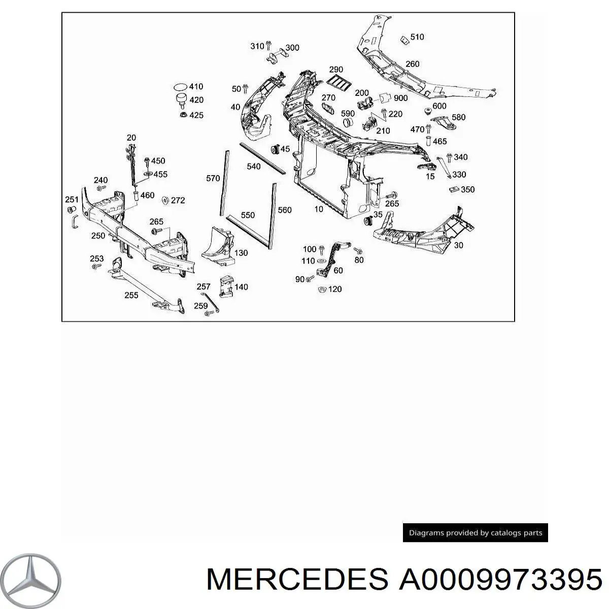  A0009973395 Mercedes